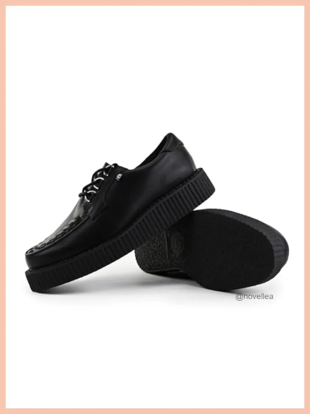 TUK Anarchic Faux Leather Creeper Platform Shoes - Unisex